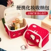 Five gold medal colored Hello Kitty portable handbag, thermal bag, tote bag, gift backpack, 16-inch computer bag details Picture